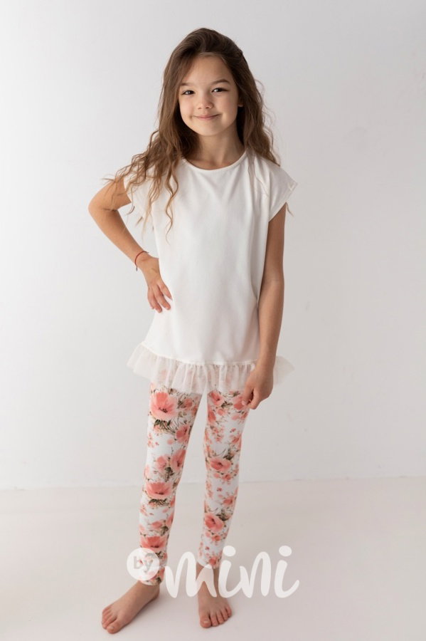 Lily tunika s tylem - off white