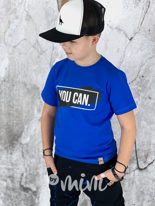 YOU CAN triko modré