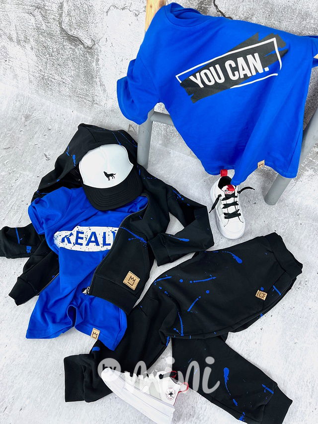 REALIST triko modré