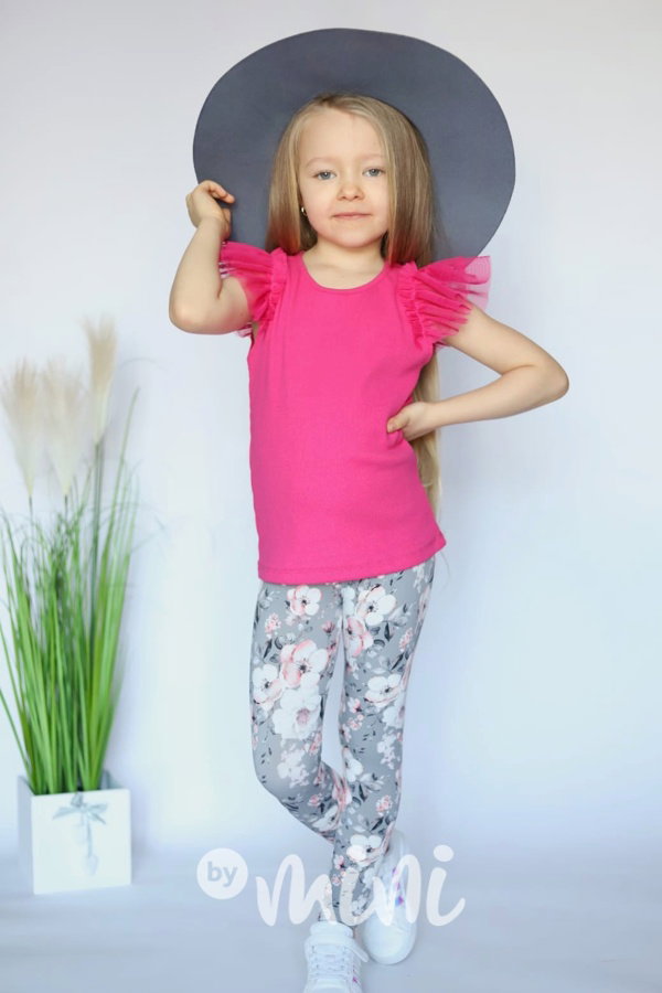 Grey season soft cotton legíny *Lily Grey*