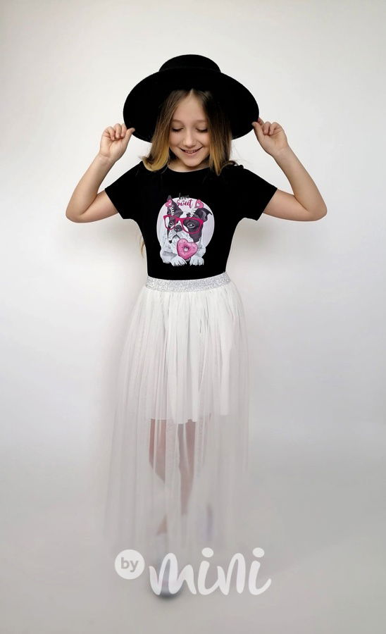 Love is sweet triko na uzlík černé