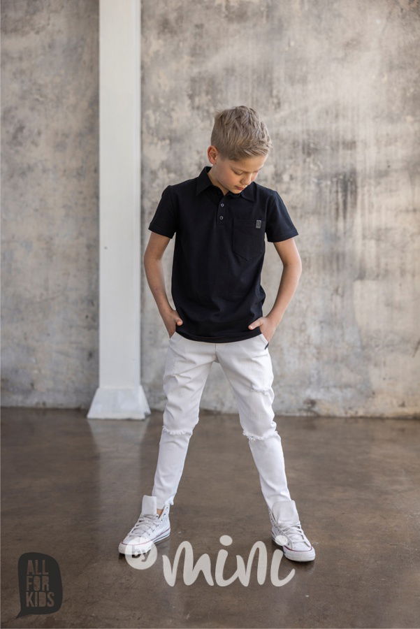 AFK ripped jeans white