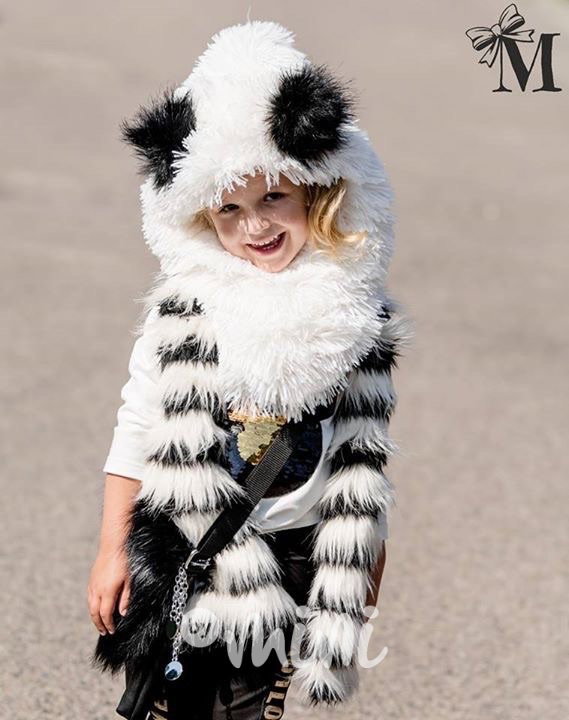 Huňatá kukla Panda