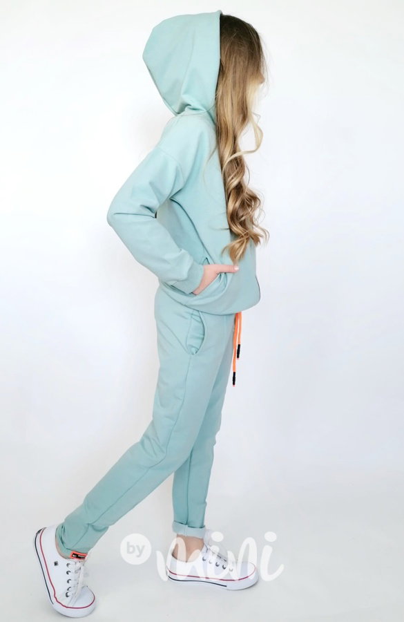 Sporty tepláková souprava mint