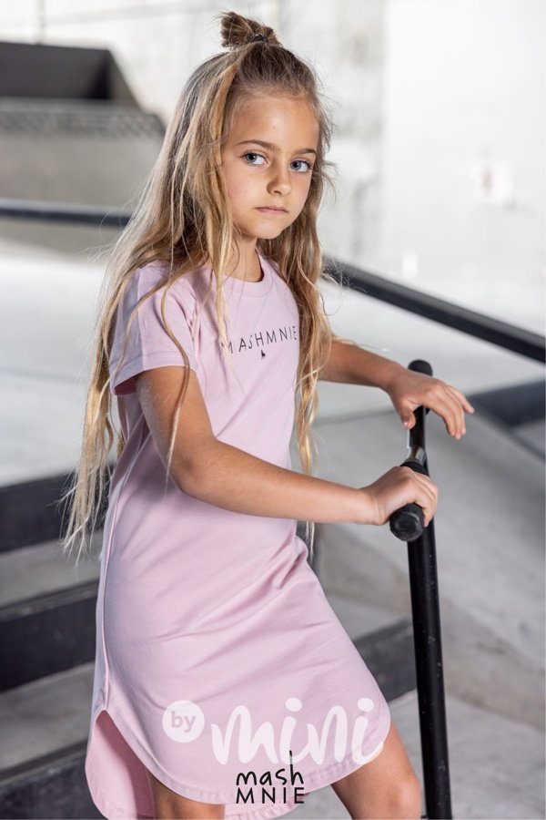 Mash Mnie sporty long šaty pink