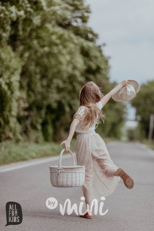 MIDI sukňokraťasy béžové