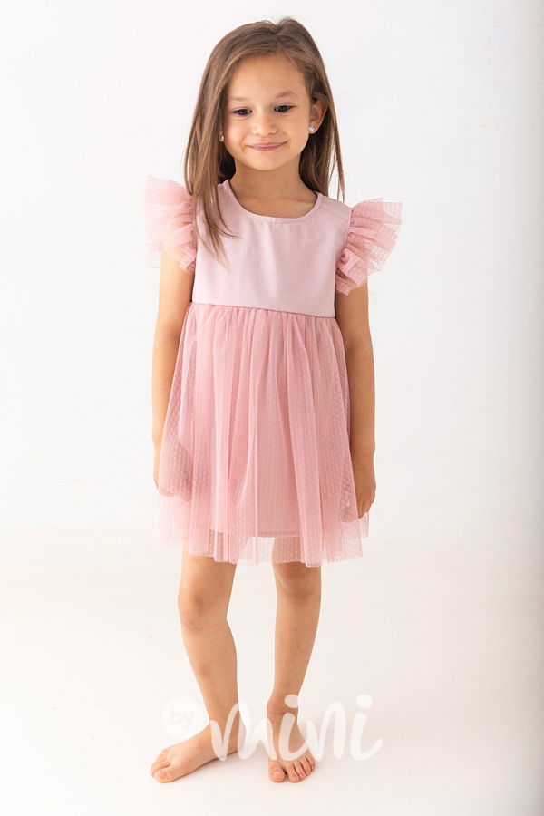 Slavnostní šaty tmavě růžové *Lily Grey*