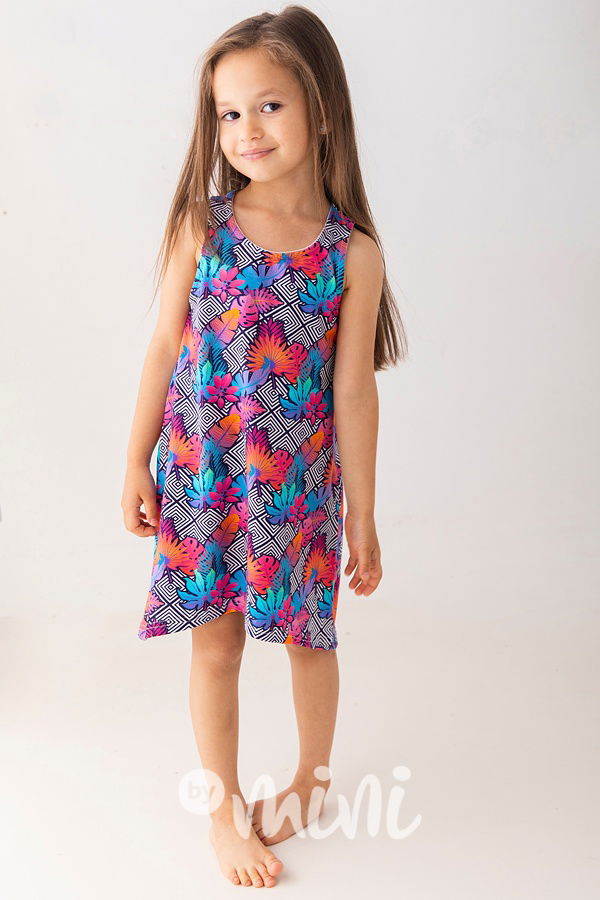 Lily Grey summer dívčí šaty ornaments