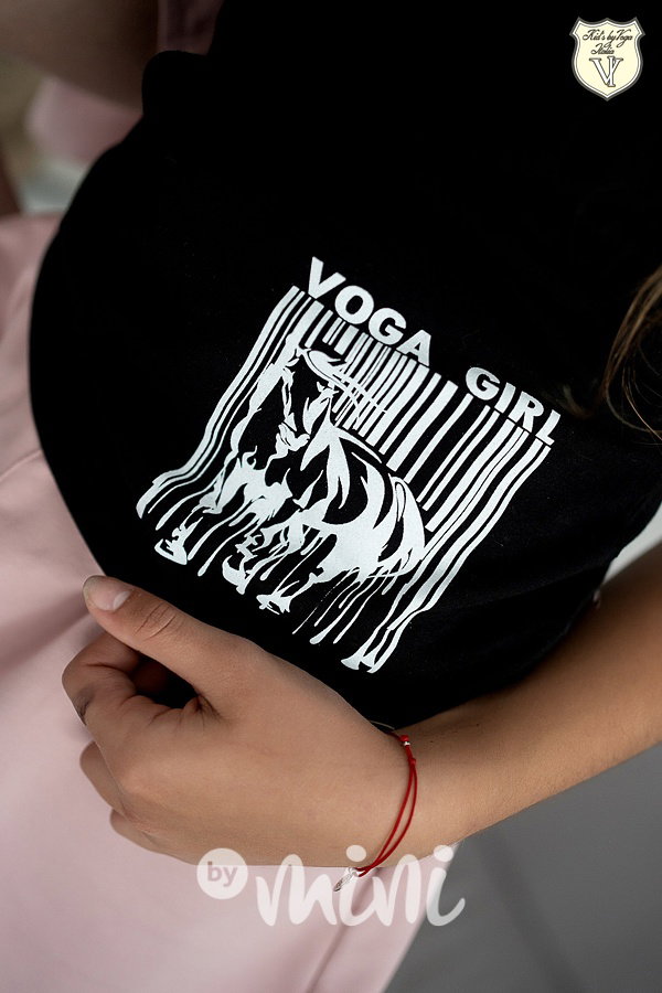 Voga tílko HORSE černé