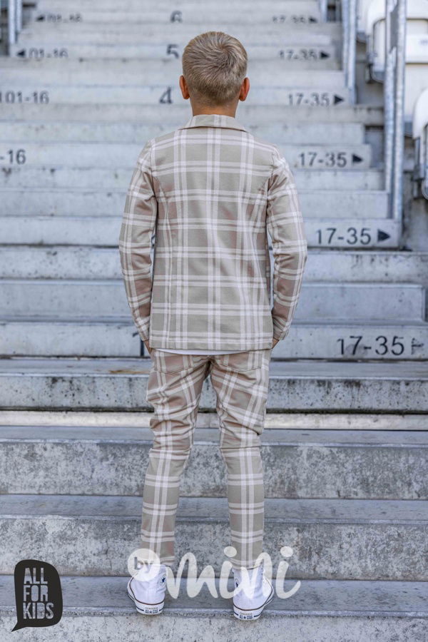 AFK karo kalhoty beige