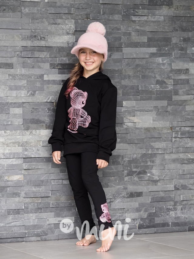 Alpaka kšilt s bambulkou pink