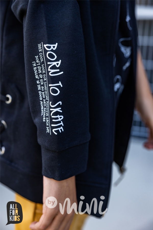 AFK skate mikina černá