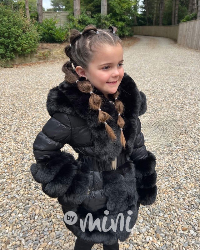 PREMIUM zimní kabátek černý