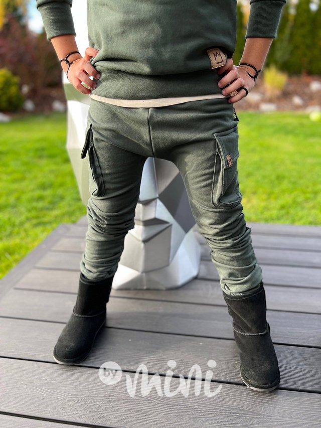 Super thermo baggy kapsáče khaki