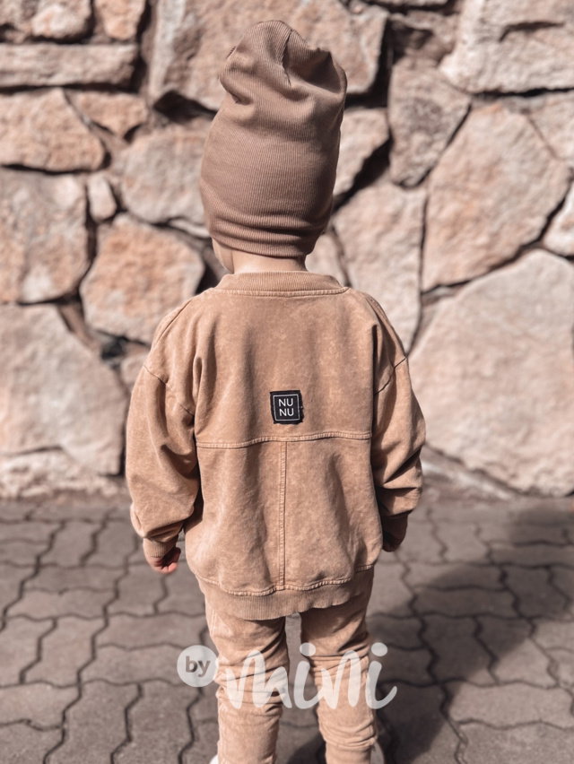 NUNU vintage beige mikina