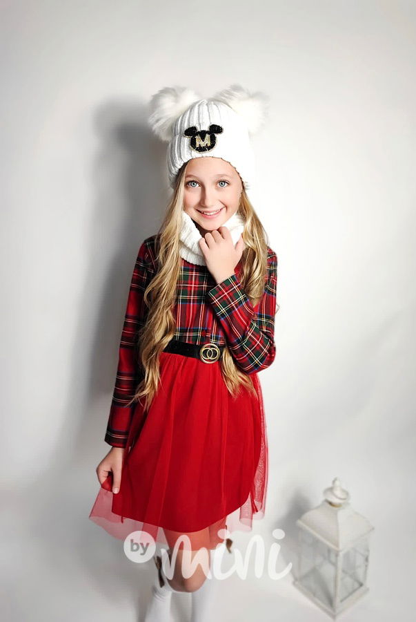 Mickey kulich s nákrčníkem bílý