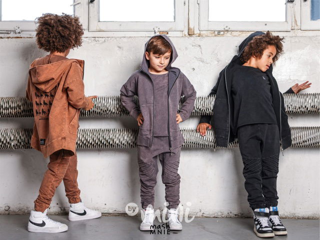 Mash Mnie vintage toffee mikina WOLVES