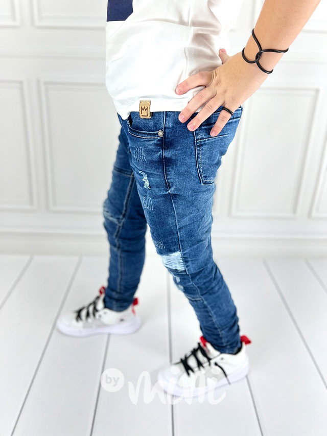 Biker jeans