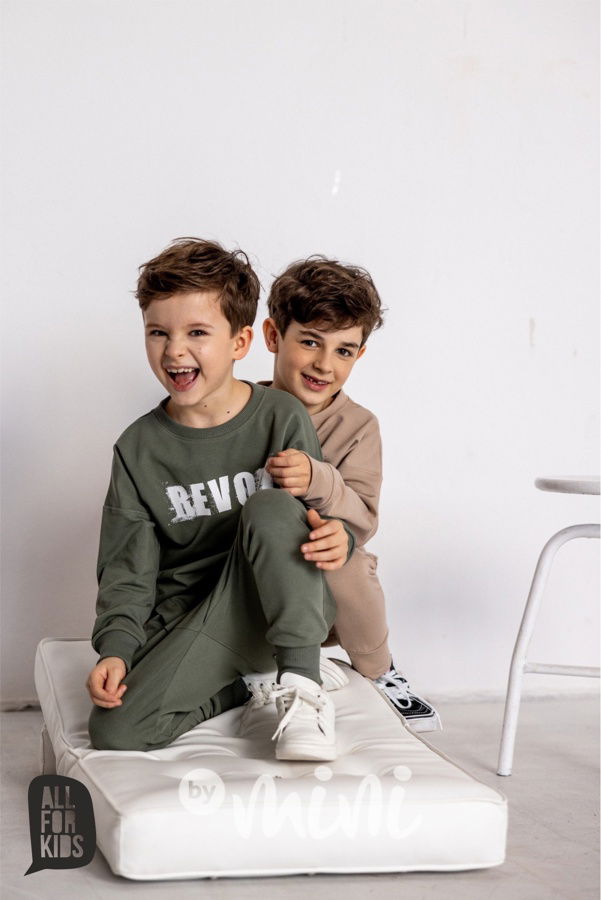 AFK baggy tepláky khaki