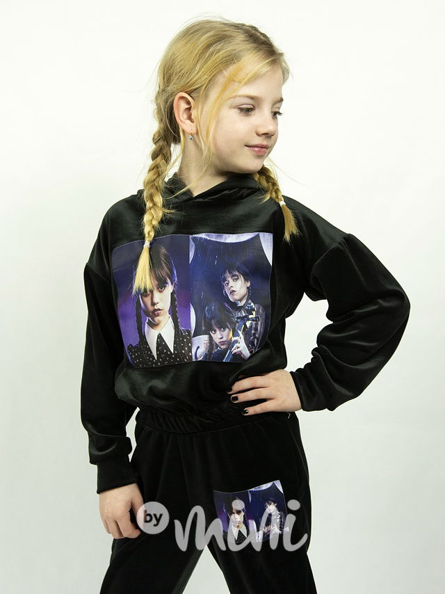 Velurová soft souprava Wednesday movie