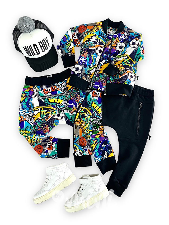 Street style duo baggy