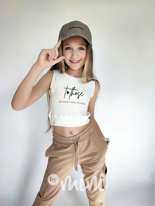 Cargo kapsáče béžové