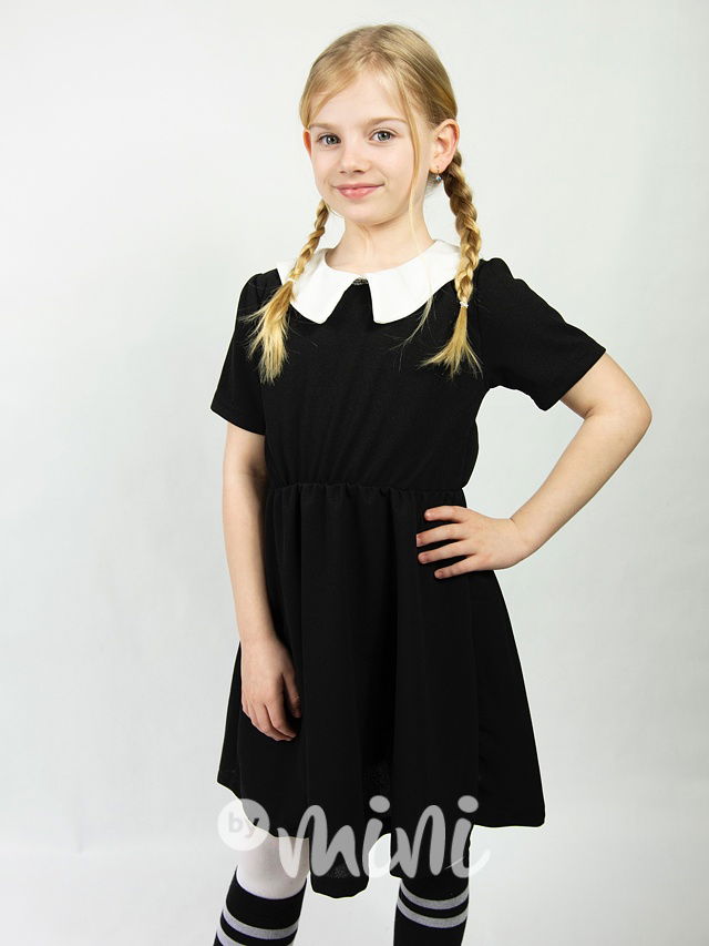 Wednesday black dress summer