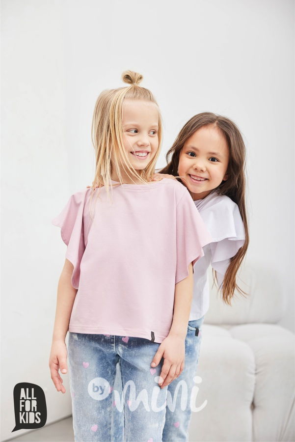 AFK blůzka maxi frill růžová