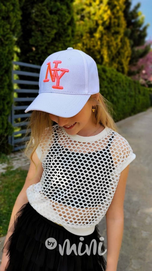 2v1 letní top black/white