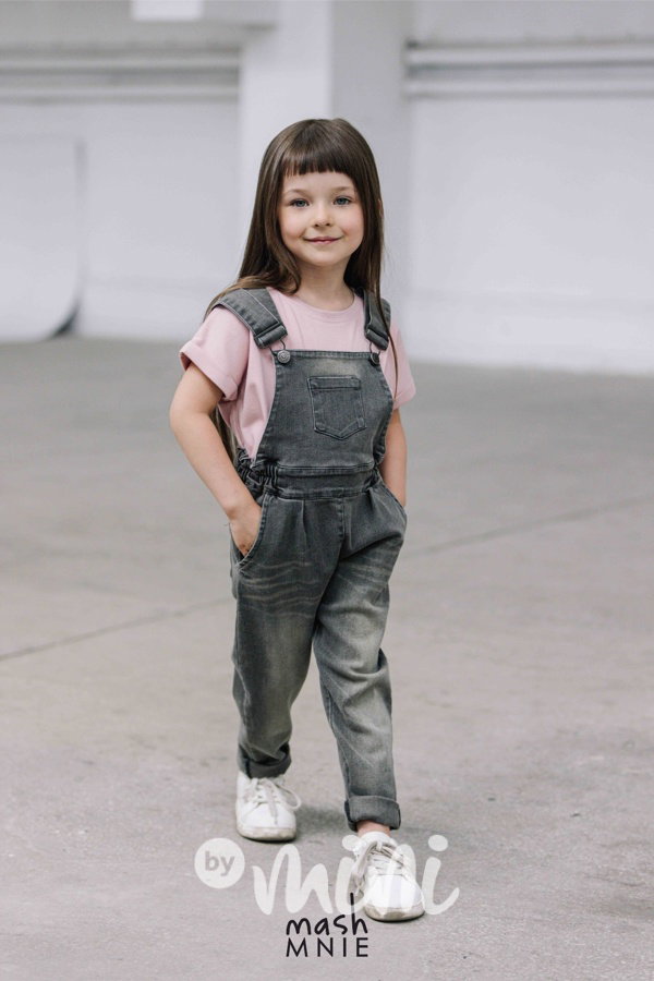 Mash Mnie jeans lacláče černé