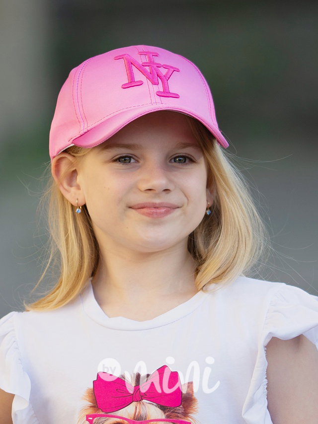 NY kšiltovka ombre pink