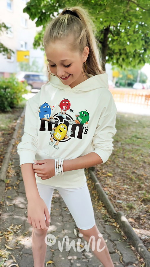 M&M's mikina krémová