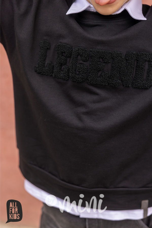 AFK mikina LEGEND černá