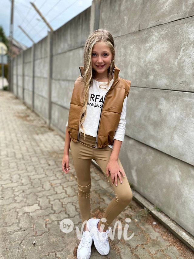 Eco leather honey vesta