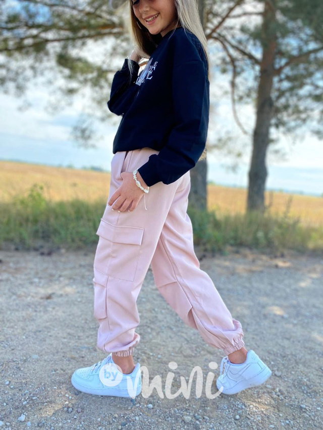 Kapsáčové kalhoty pink
