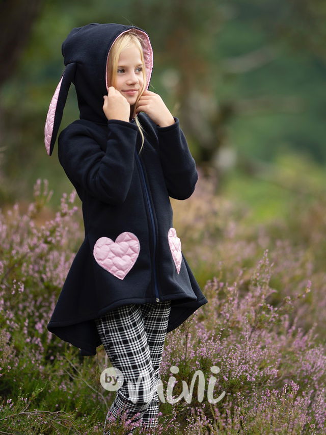 Bunny vyteplený mikčokabátek blue