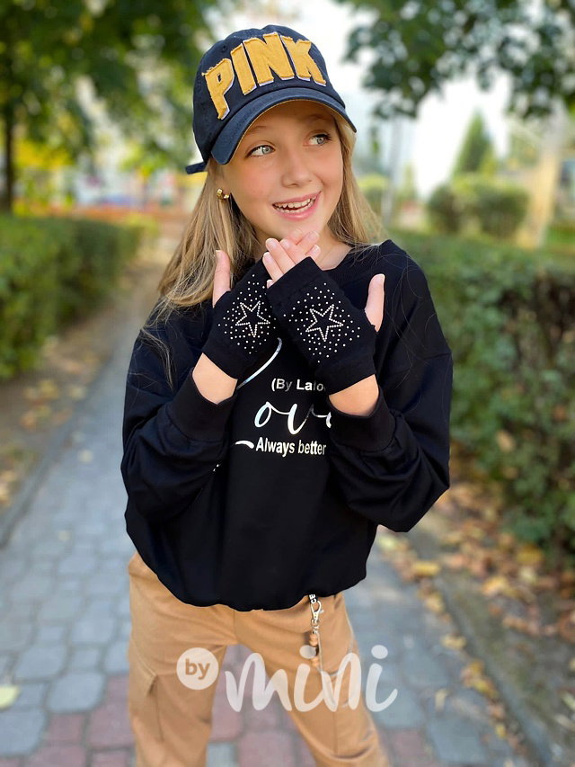 Rukavice s kamínky stars