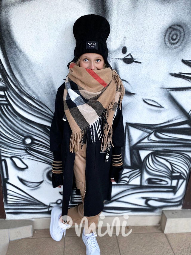 Hipster beanie čepice černá