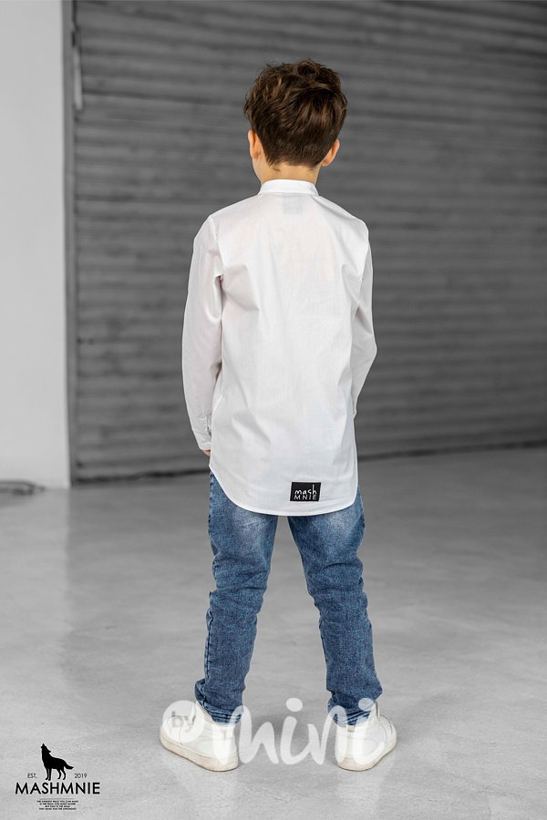 Mash Mnie denim kalhoty blue