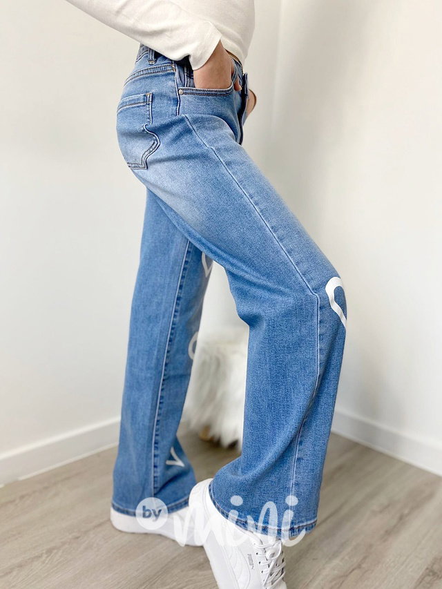 Fashion jeans švédy HEART