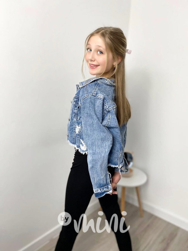Ripped oversize jeans bunda