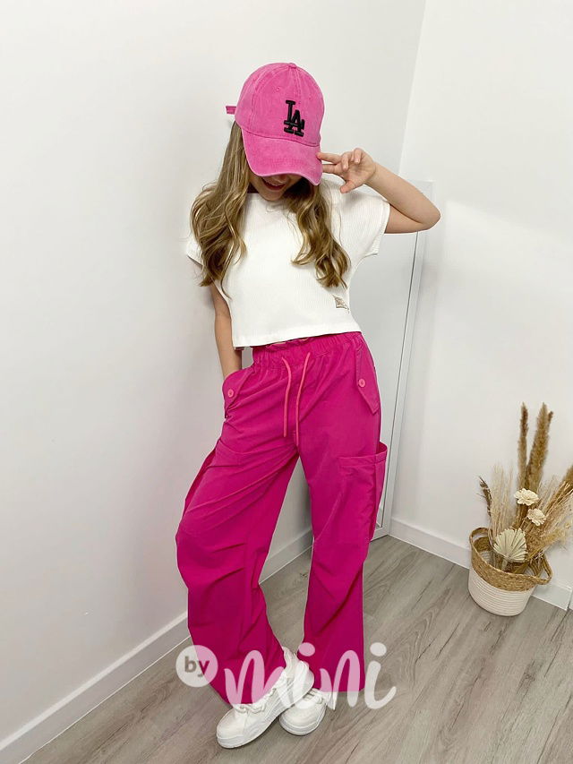 Maxi fashion kapsáče malinové