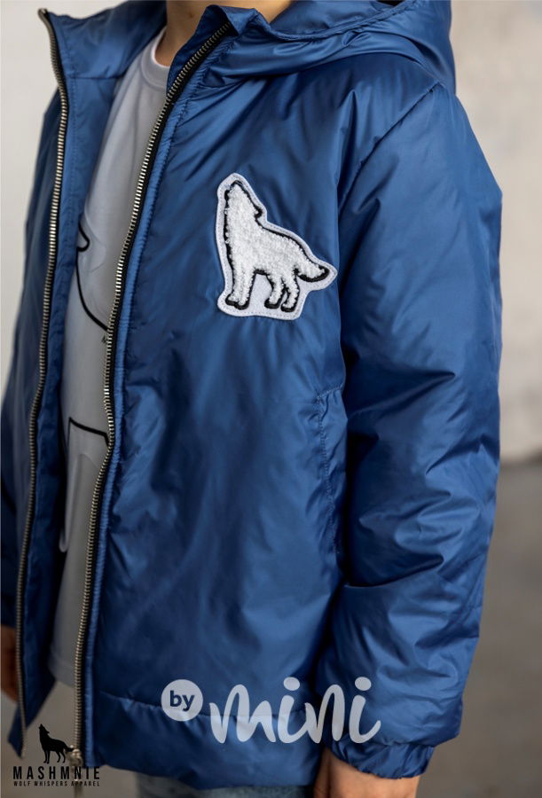 Mash Mnie jarní bunda WOLF blue