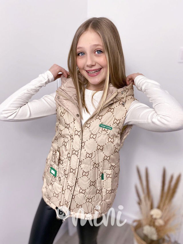Jarní vesta Gucio beige