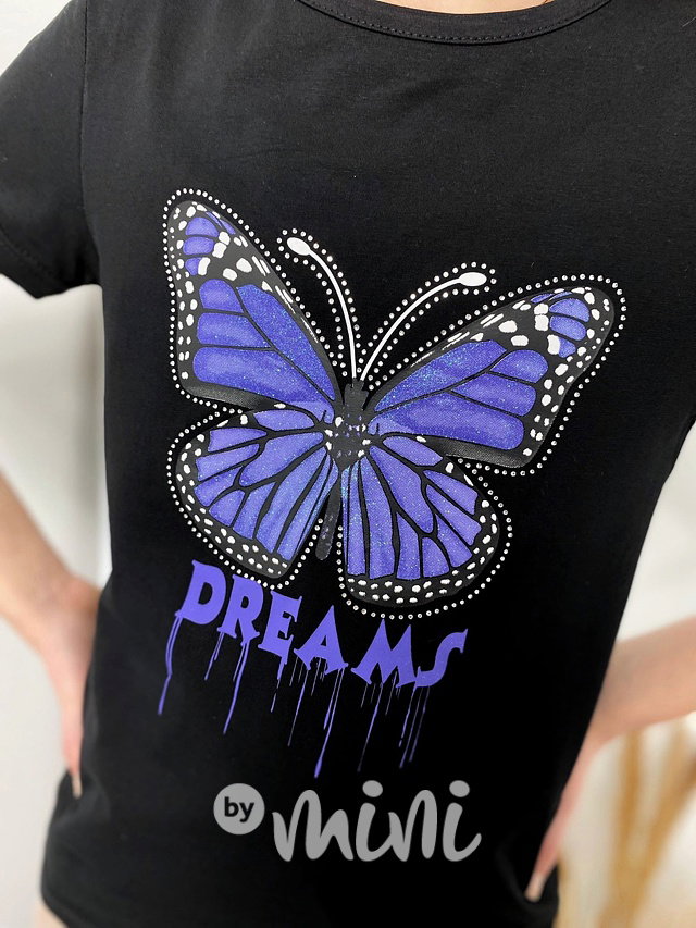 Butterfly triko černé
