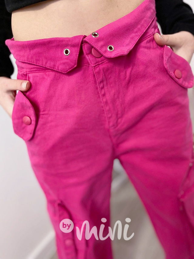 Maxi fashion švédy STREET malinové