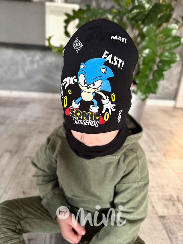 Sonic čepice + nákrčník
