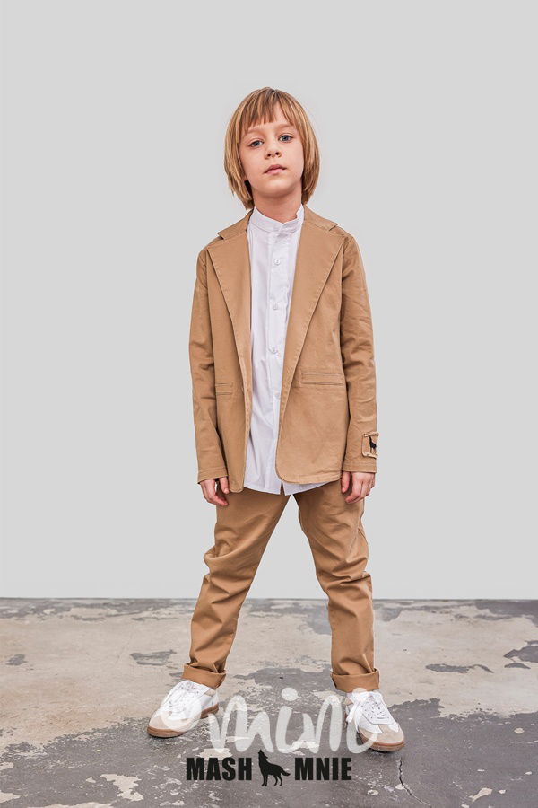 Mash Mnie kalhoty béžové