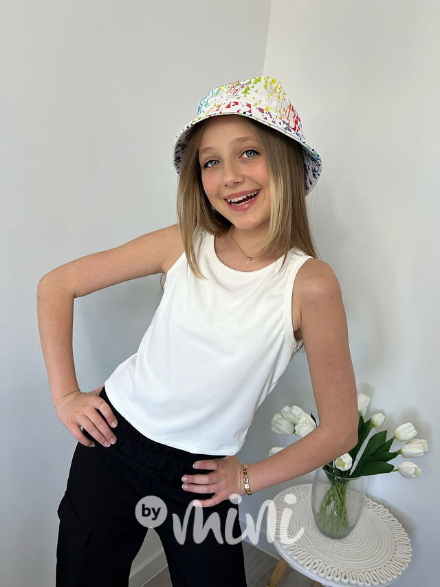 NY klobouček SPLASH white