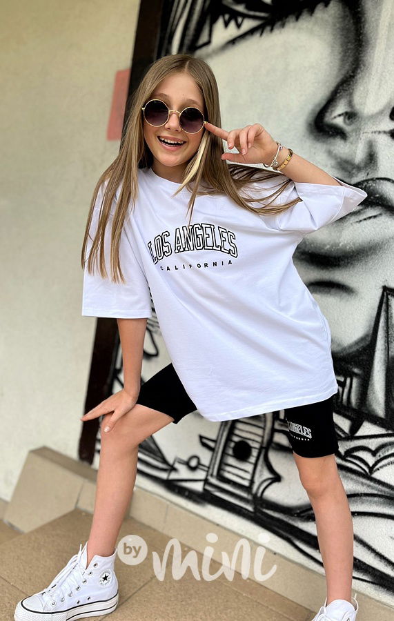 LOS ANGELES oversize triko + šortky